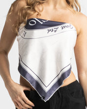 Bandana Beige Azul