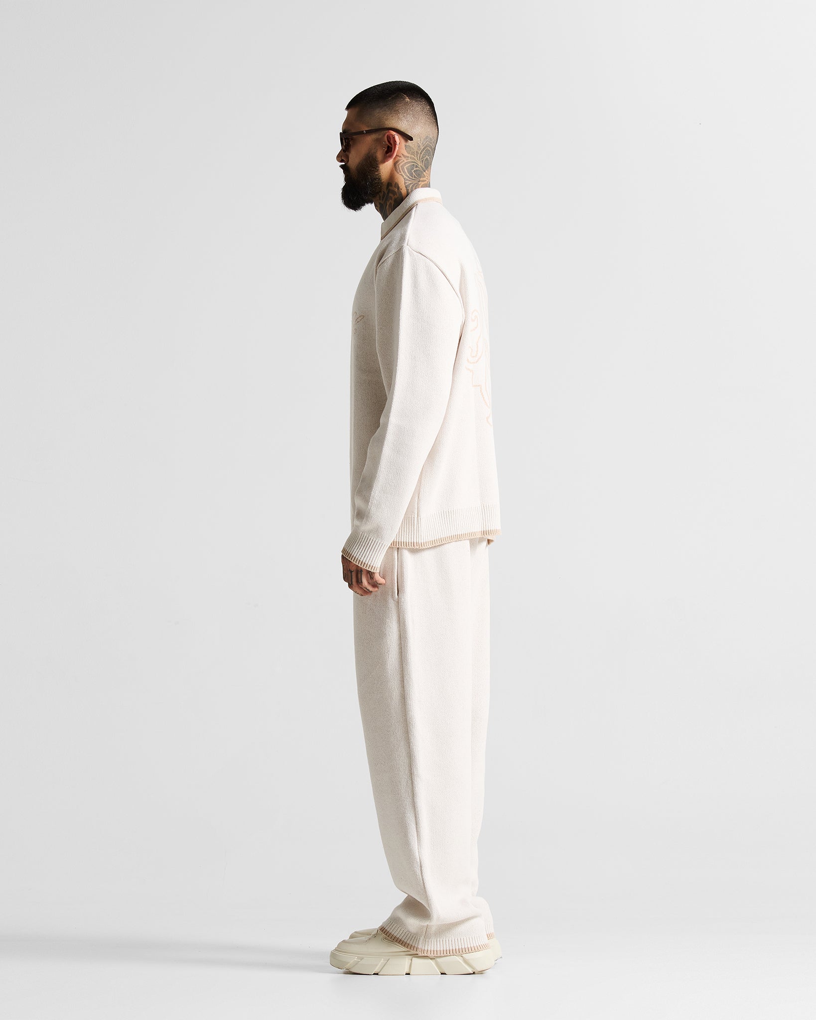 Knit Swearter Hustler Crema