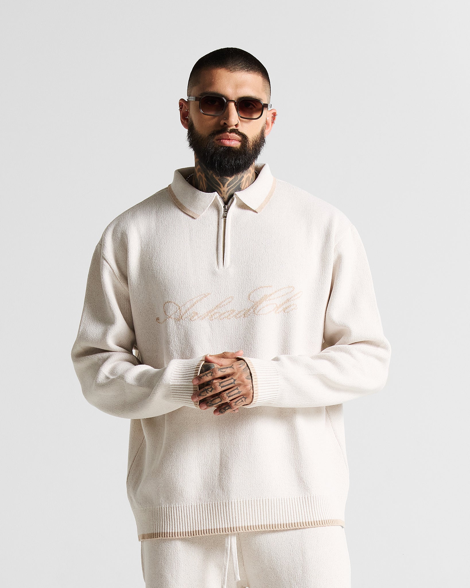 Knit Swearter Hustler Crema
