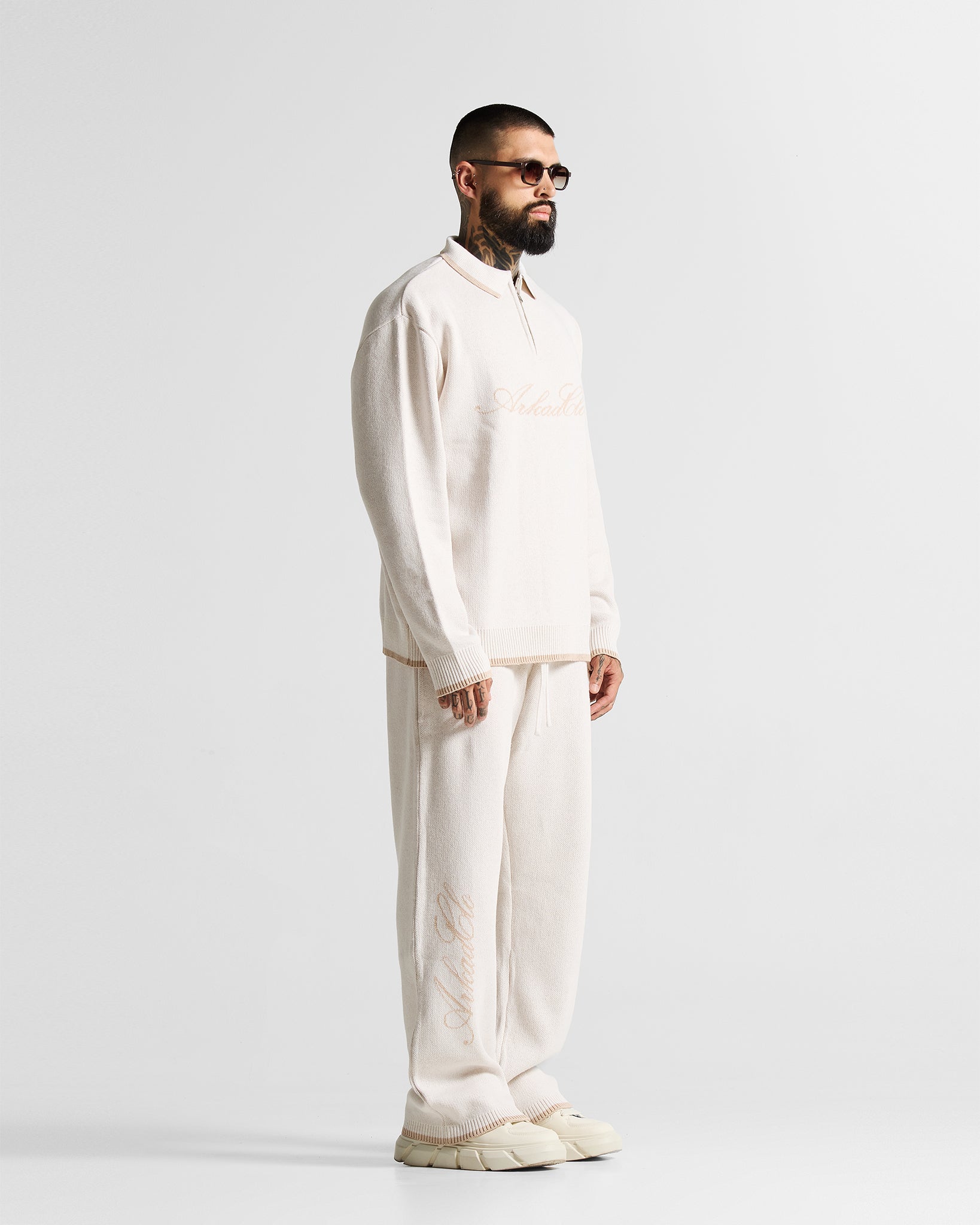 Knit Swearter Hustler Crema