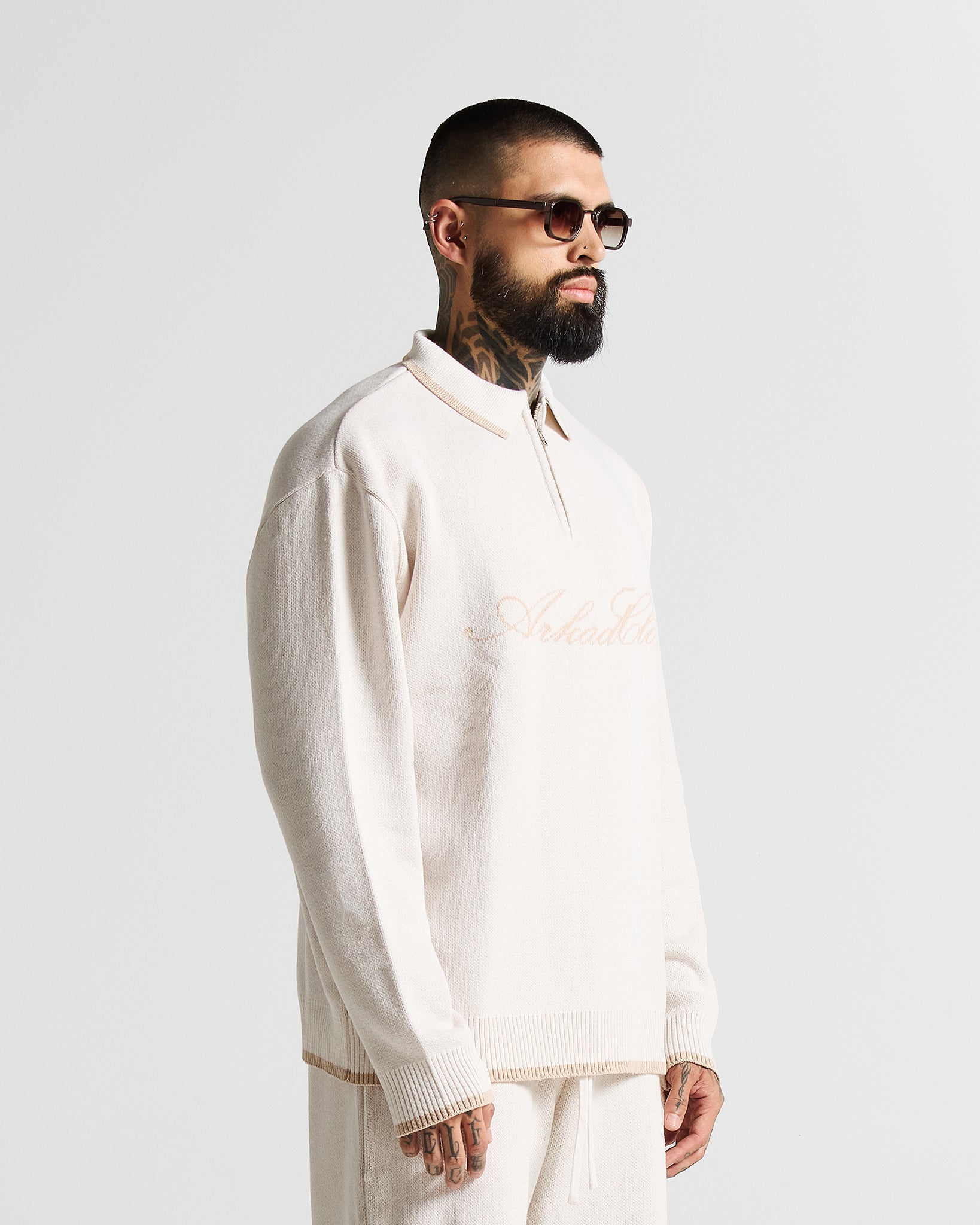 Knit Swearter Hustler Crema