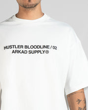 Tshirt Boxy Fit Crema Hustler