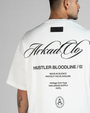 Tshirt Boxy Fit Crema Hustler