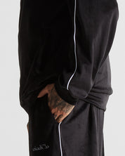 Velvet Jacket Negra