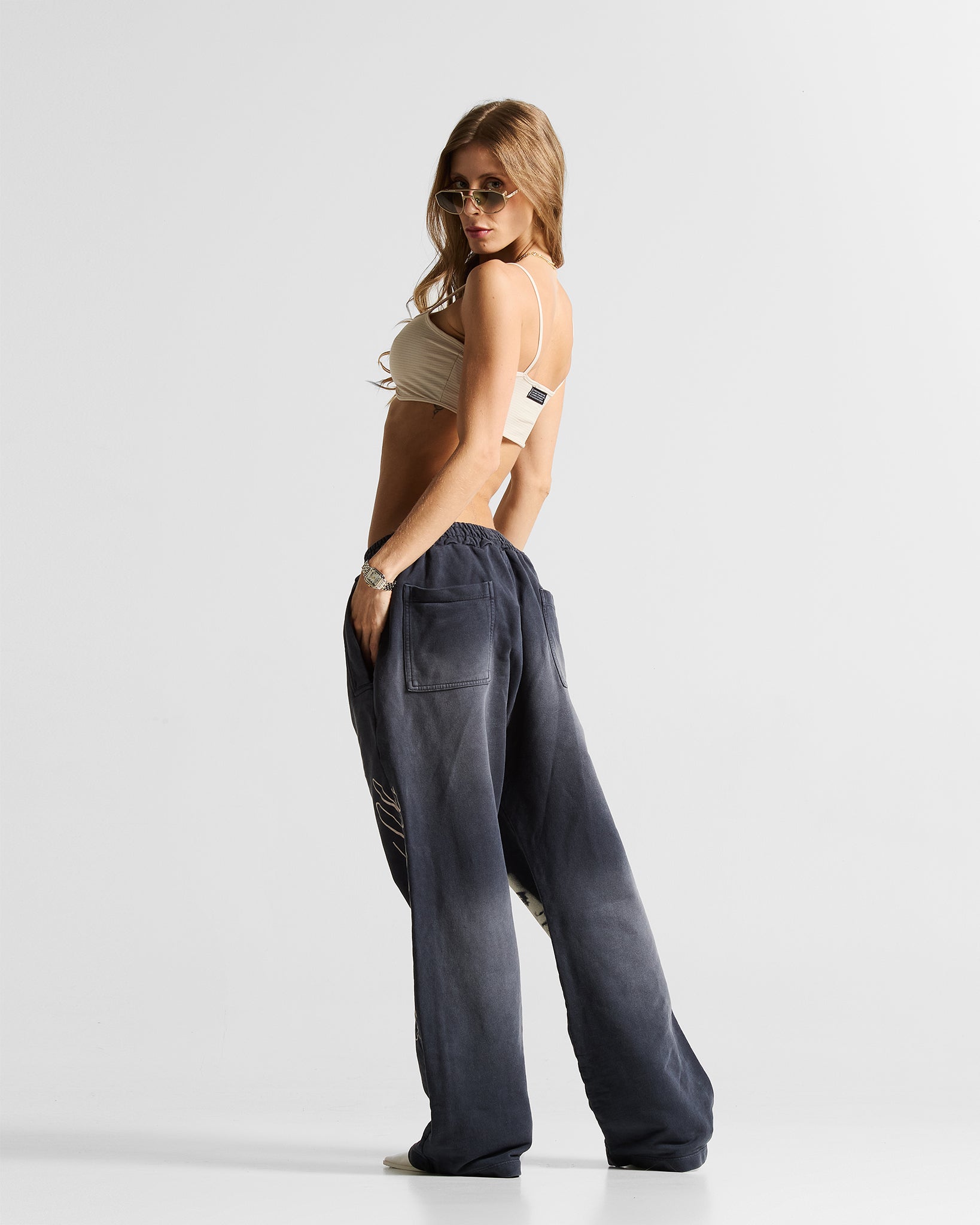 Washed Sweatpant Hustler - Unisex