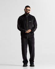 Velvet Jacket Negra