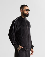 Velvet Jacket Negra