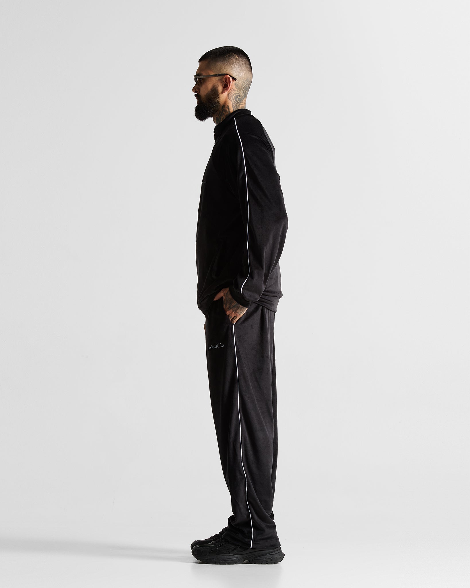 Velvet Jacket Negra