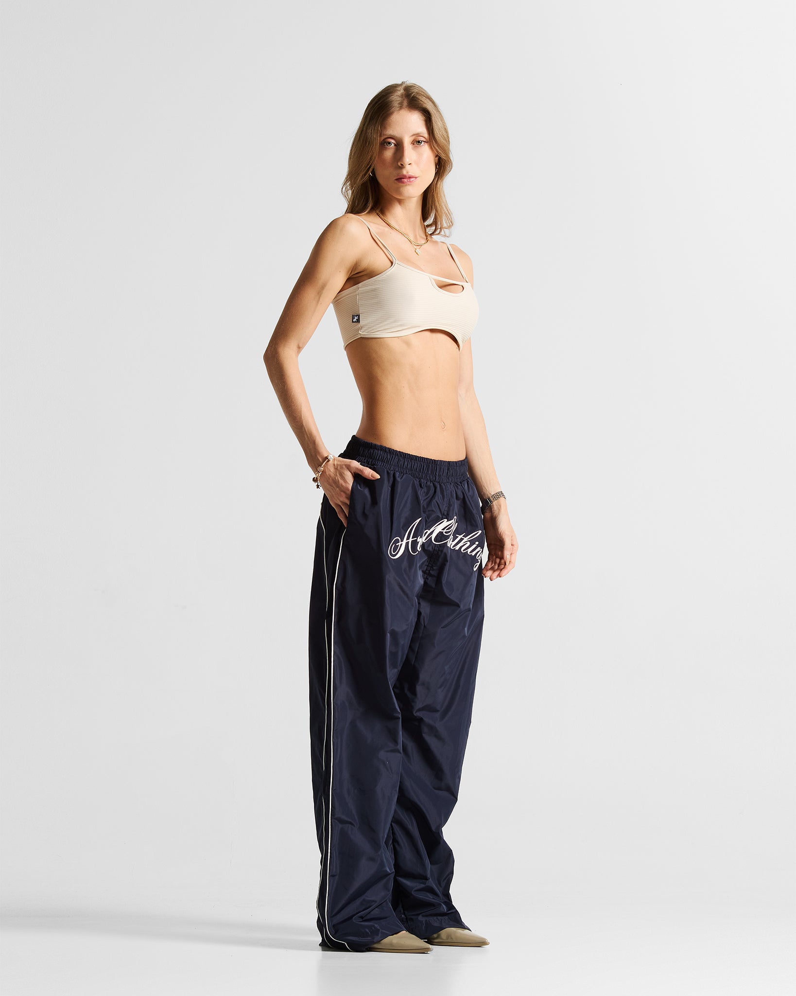 Waterproof Trackpant Azul - Unisex