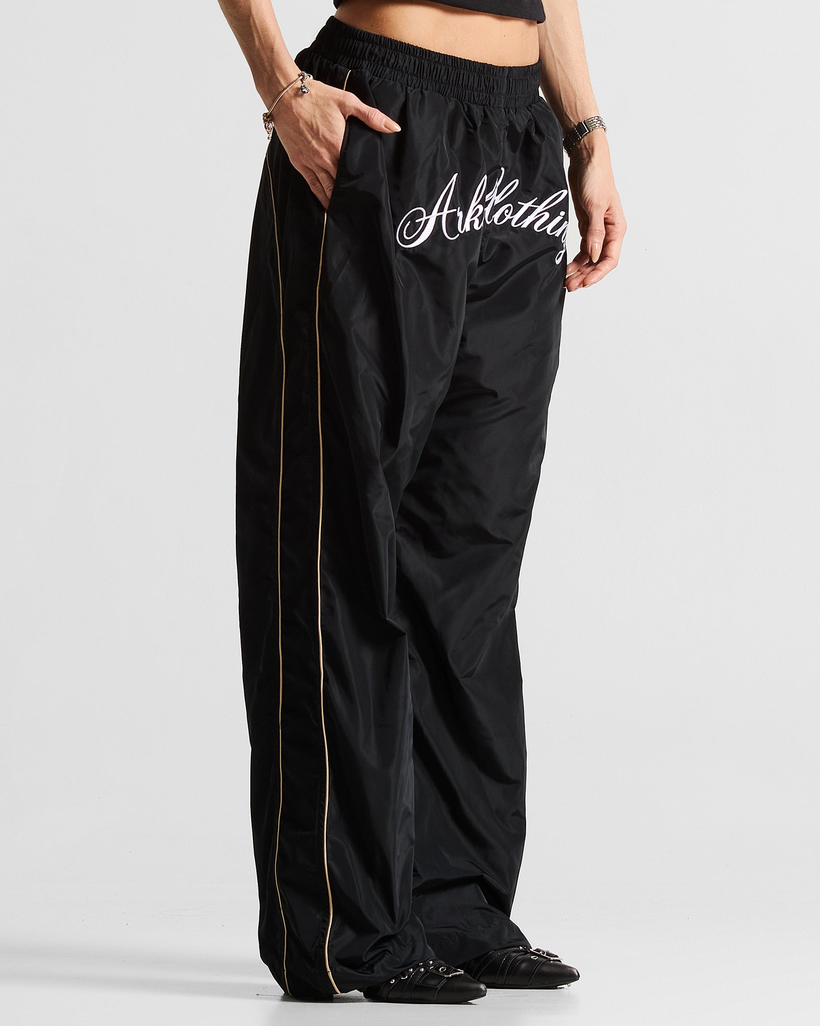 Waterproof Trackpant Negro - Unisex