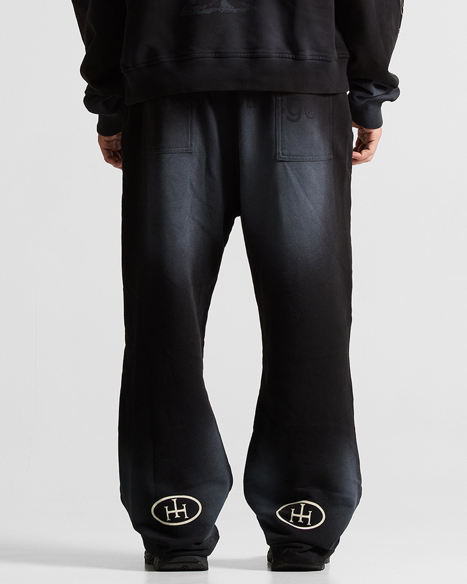 Washed Black Sweatpant Hustler