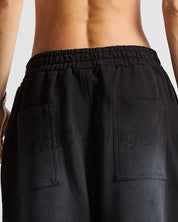 Washed Black Sweatpant Hustler