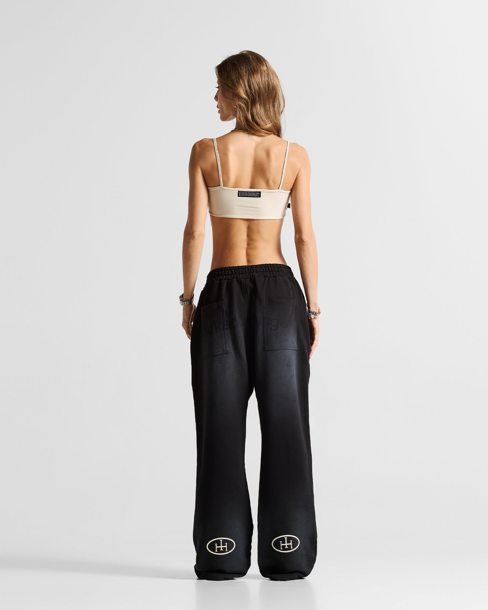Washed Black Sweatpant Hustler