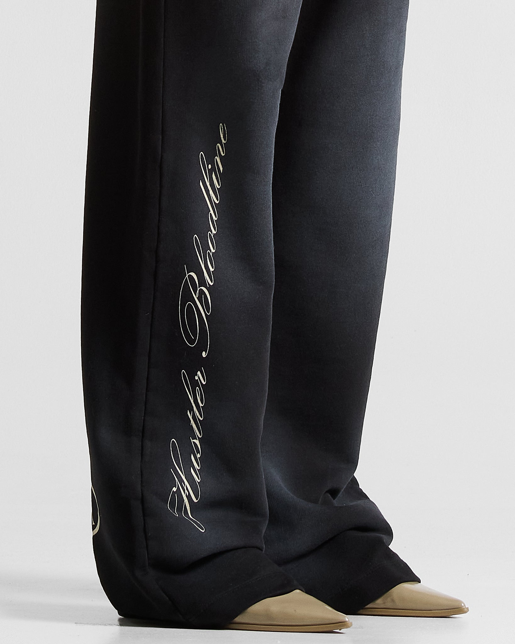 Washed Black Sweatpant Hustler