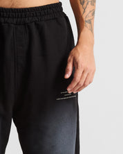 Washed Black Sweatpant Hustler