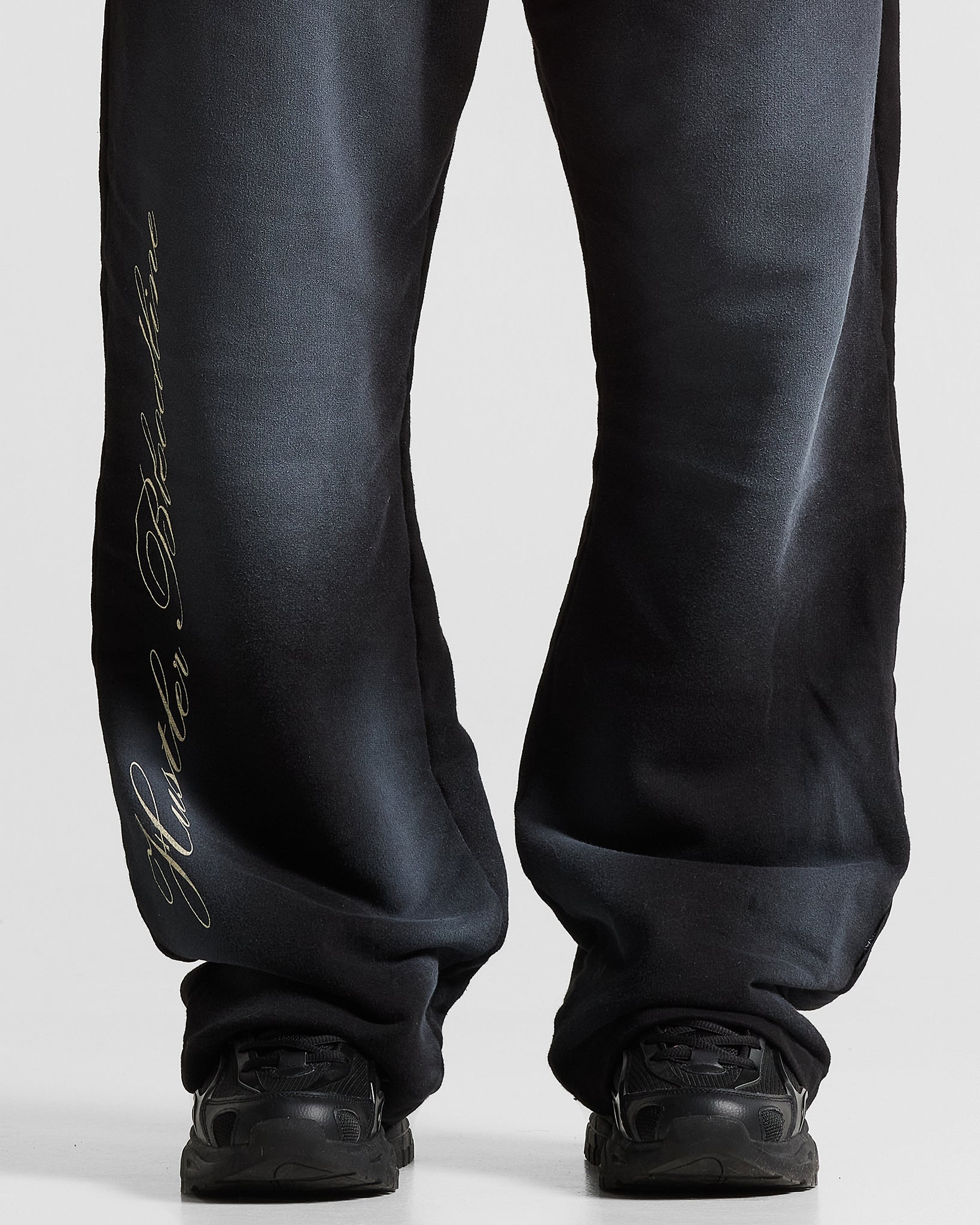 Washed Black Sweatpant Hustler