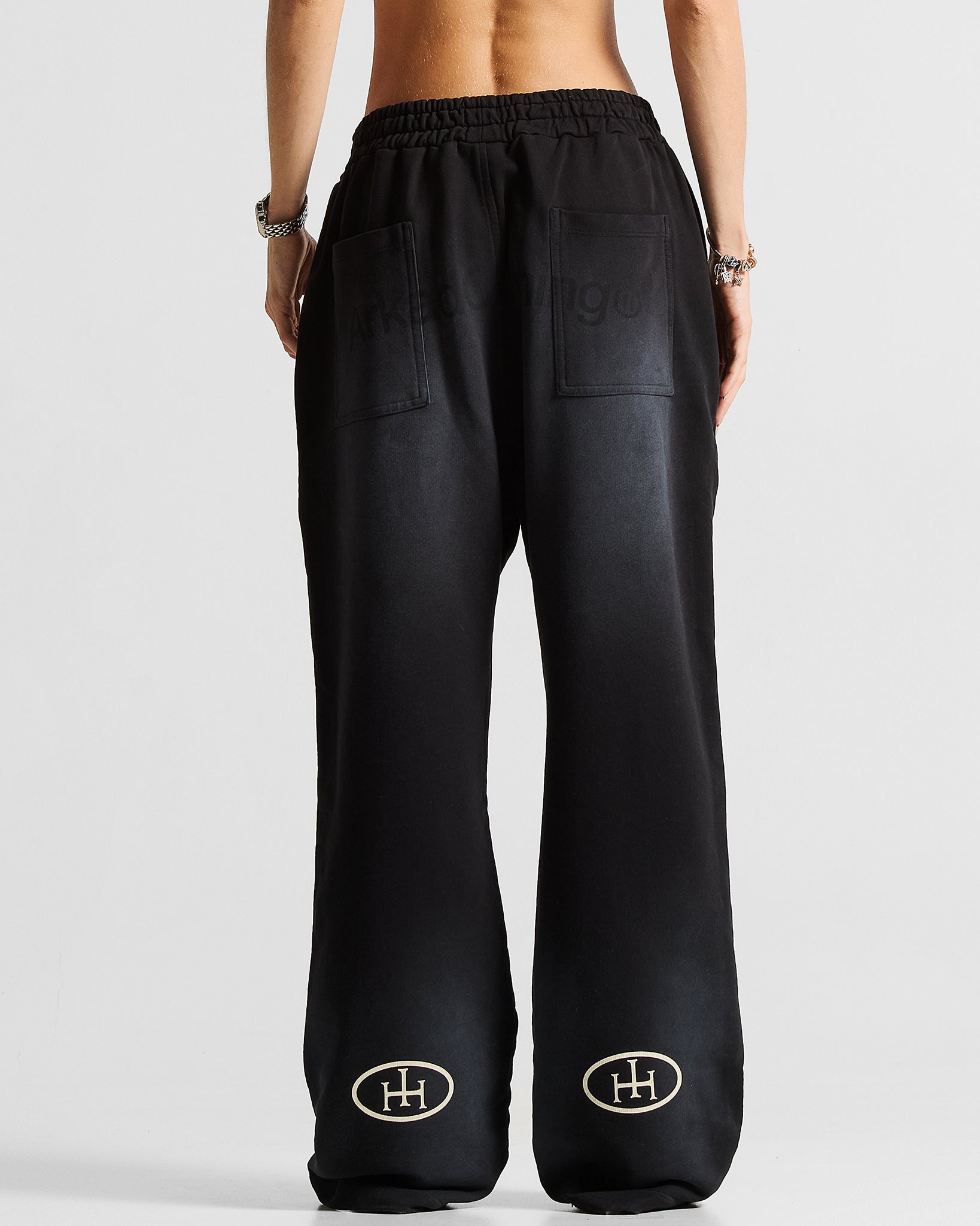 Washed Black Sweatpant Hustler