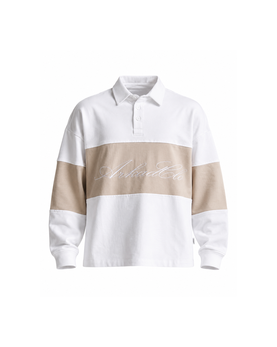 Polo Sweater Beige Hustler