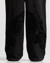 Black Sweatpant Hustler Angeles Velvet - Unisex