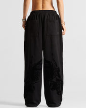 Black Sweatpant Hustler Angeles Velvet - Unisex