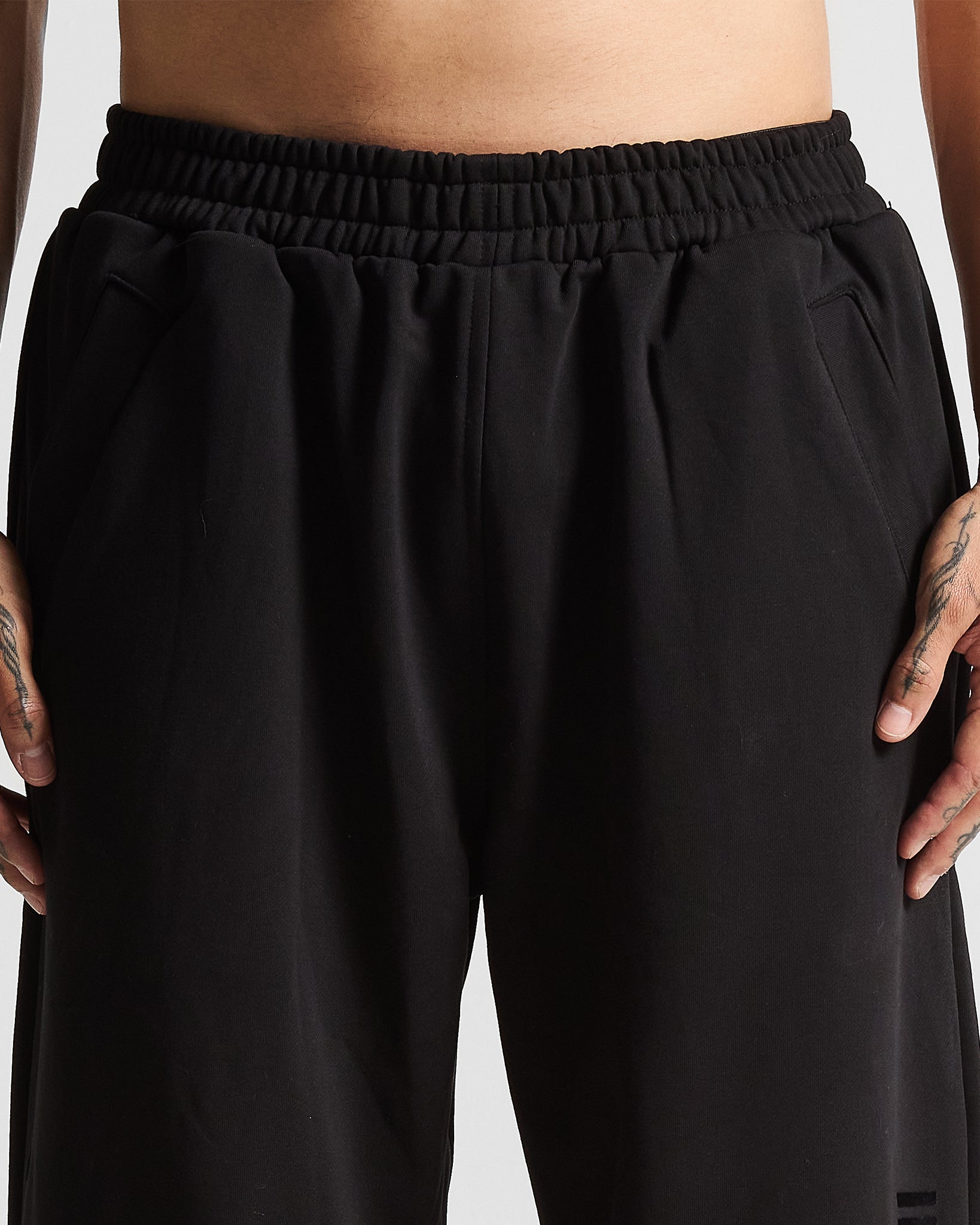 Black Sweatpant Hustler Angeles Velvet