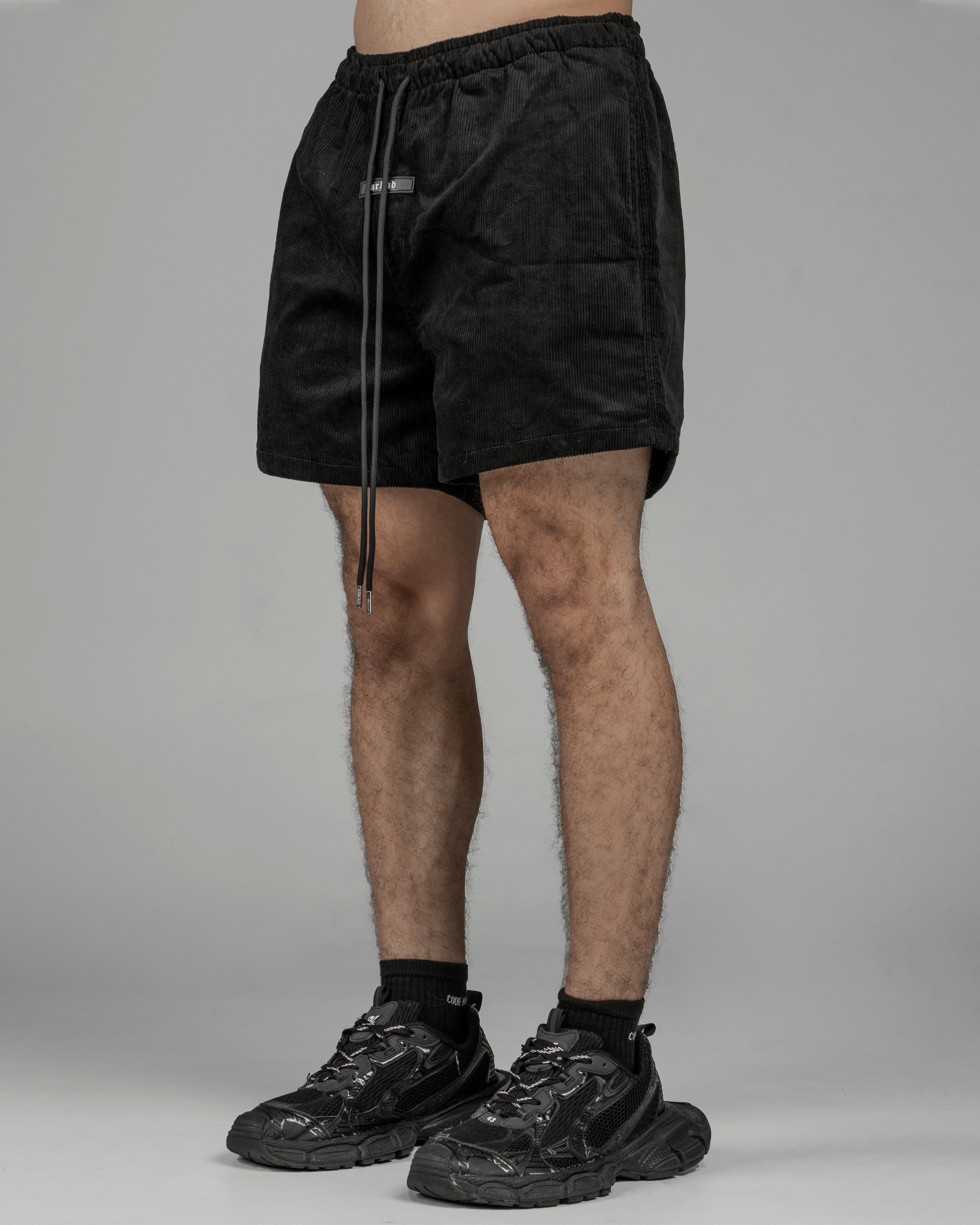 Classic Short pant Corduroy - Negro