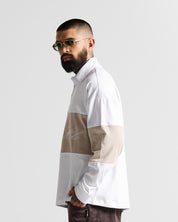 Polo Sweater Beige Hustler