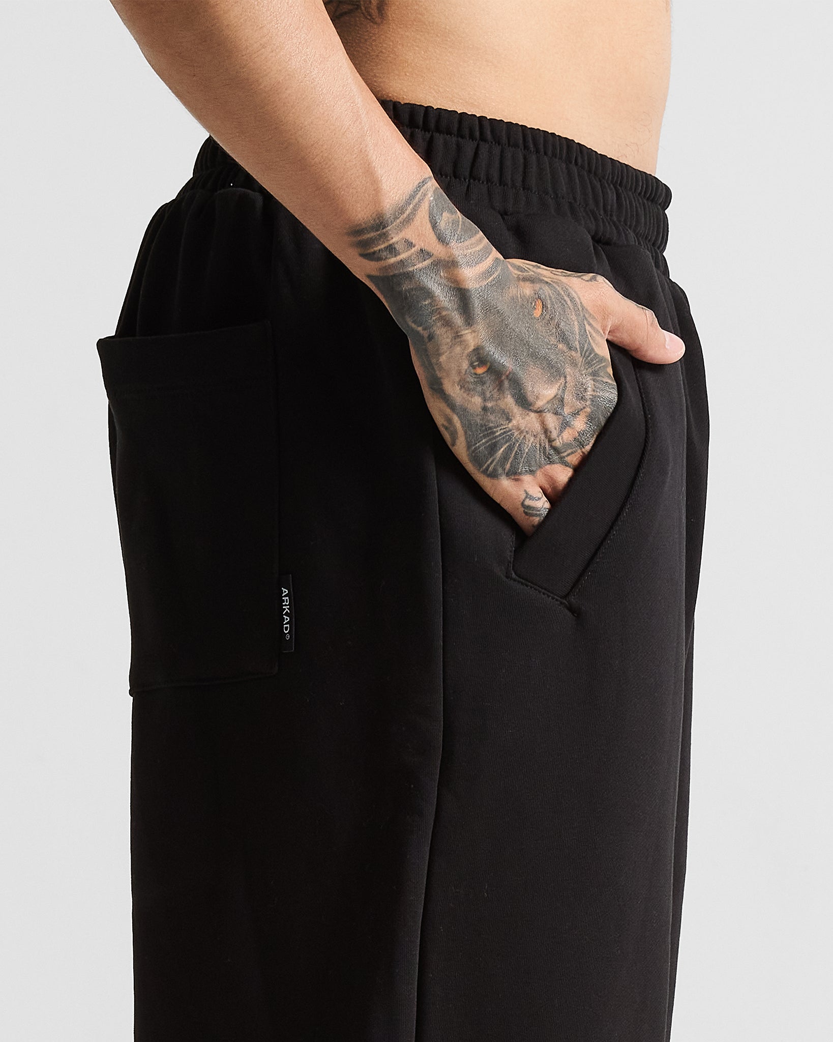 Black Sweatpant Hustler Angeles Velvet