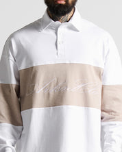 Polo Sweater Beige Hustler