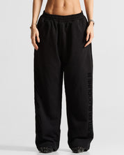 Black Sweatpant Hustler Angeles Velvet - Unisex