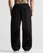 Black Sweatpant Hustler Angeles Velvet