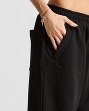Black Sweatpant Hustler Angeles Velvet - Unisex