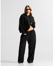 Black Jacket Hustler Velvet - Unisex