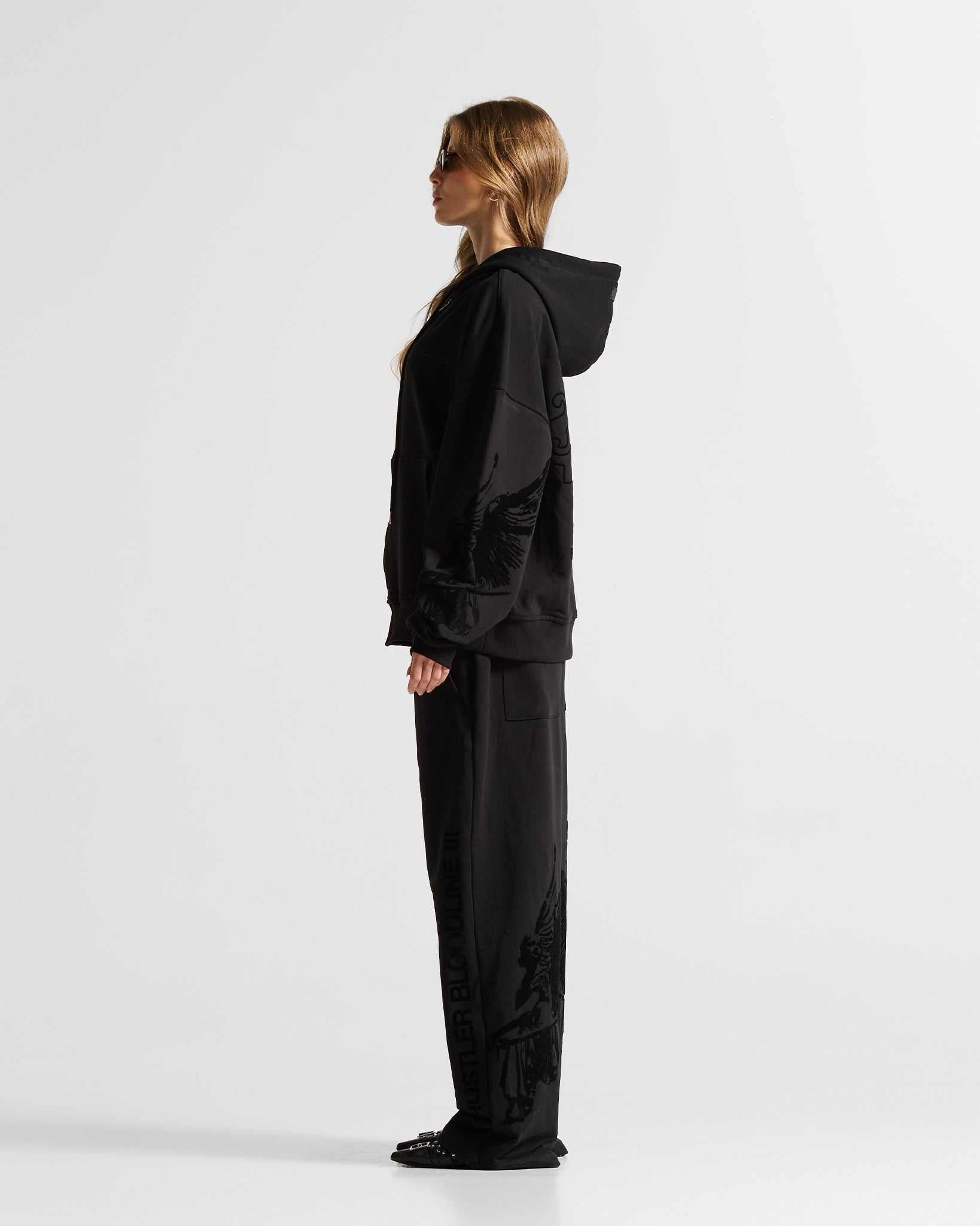 Black Jacket Hustler Velvet - Unisex