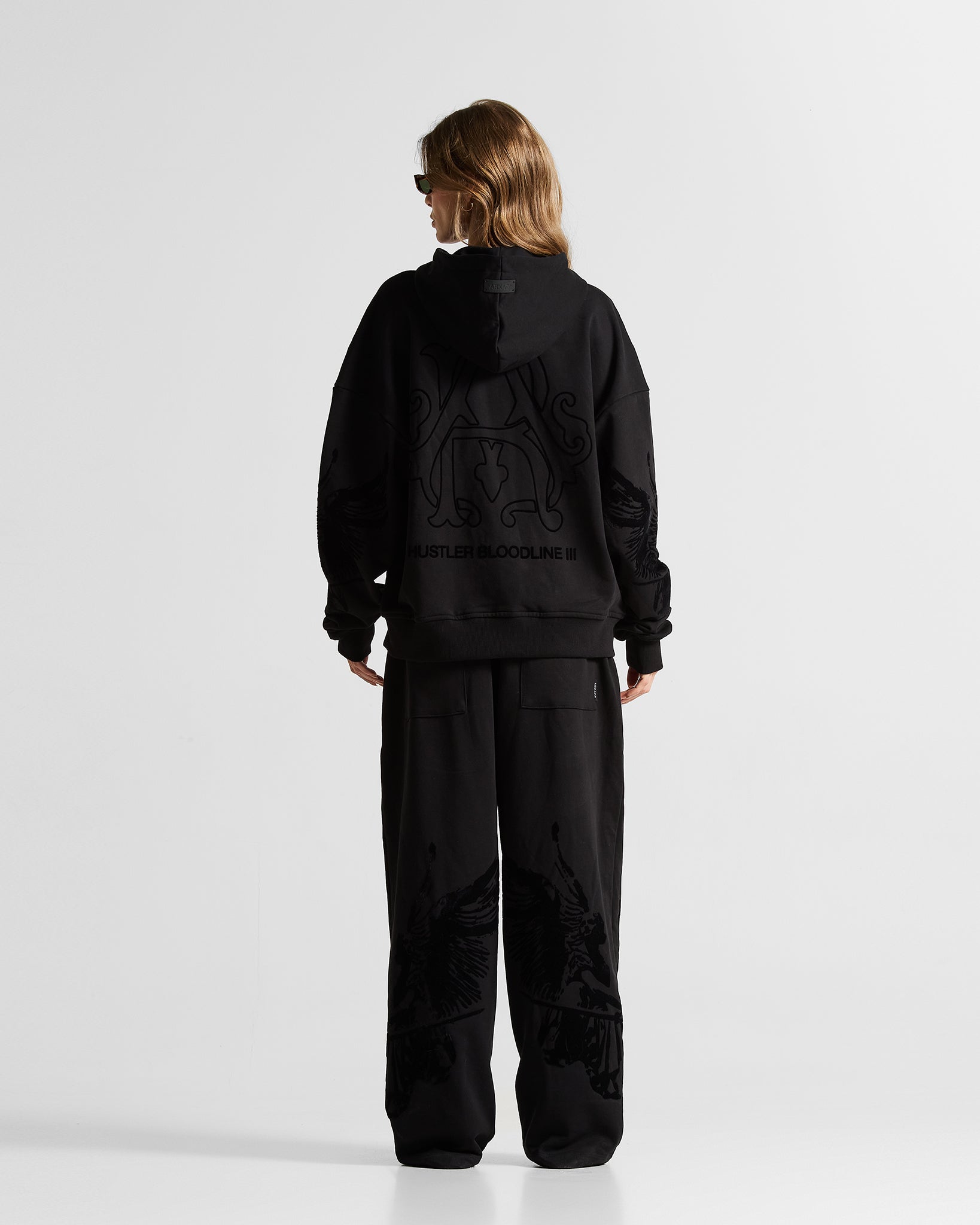 Black Jacket Hustler Velvet - Unisex