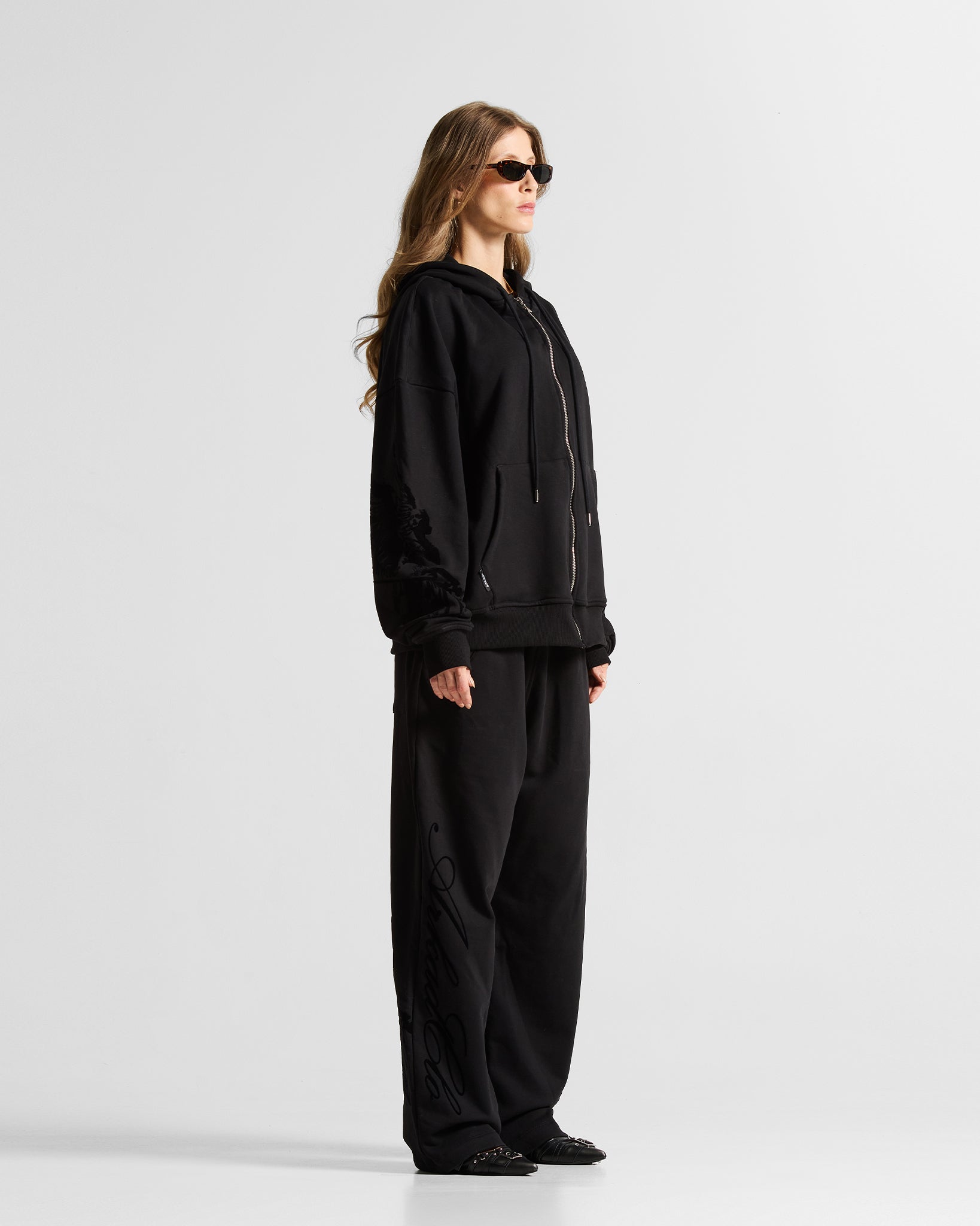 Black Jacket Hustler Velvet - Unisex