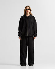 Black Jacket Hustler Velvet - Unisex