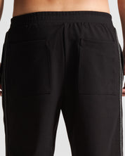Pintuck Pant Negro con Gris