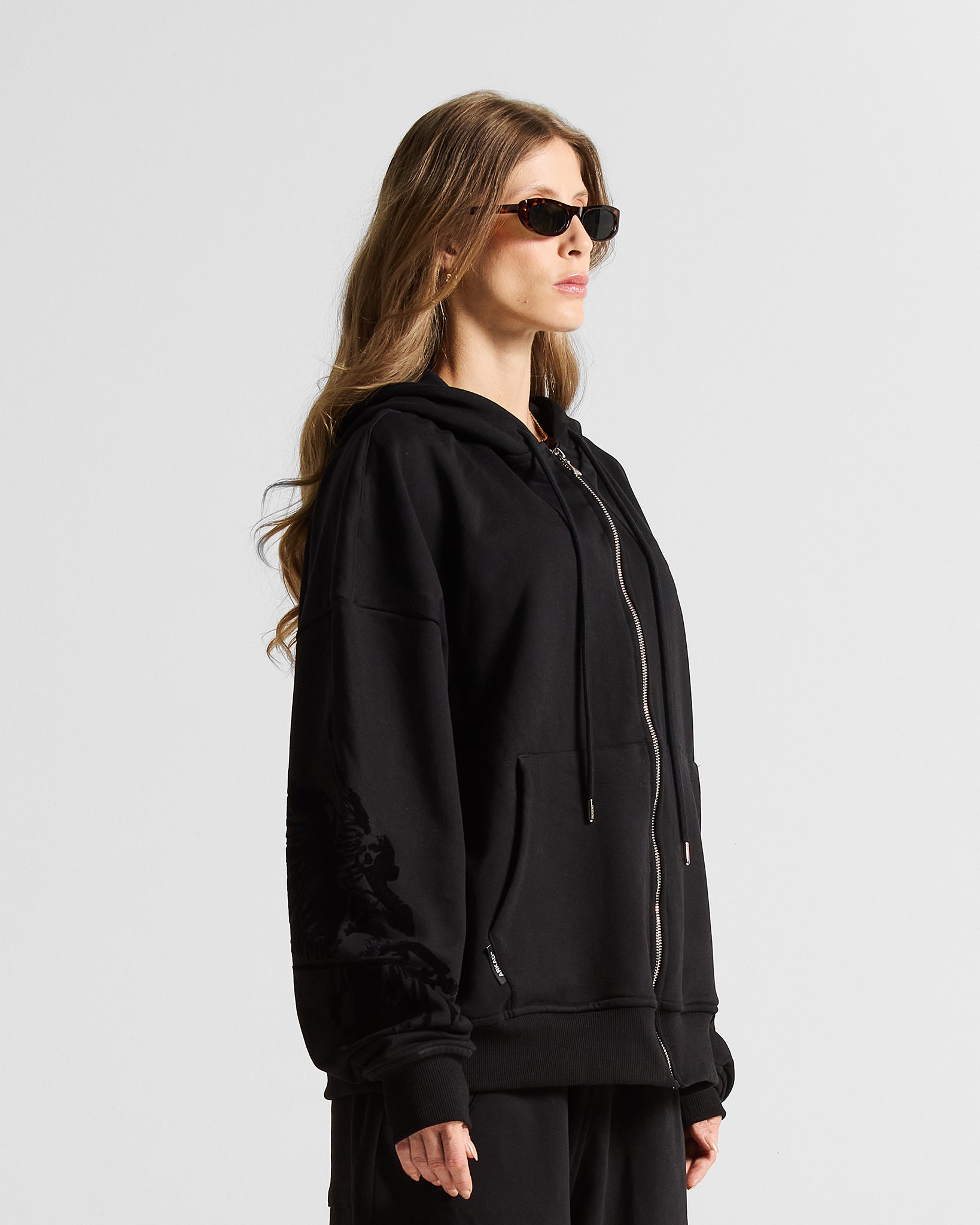Black Jacket Hustler Velvet - Unisex