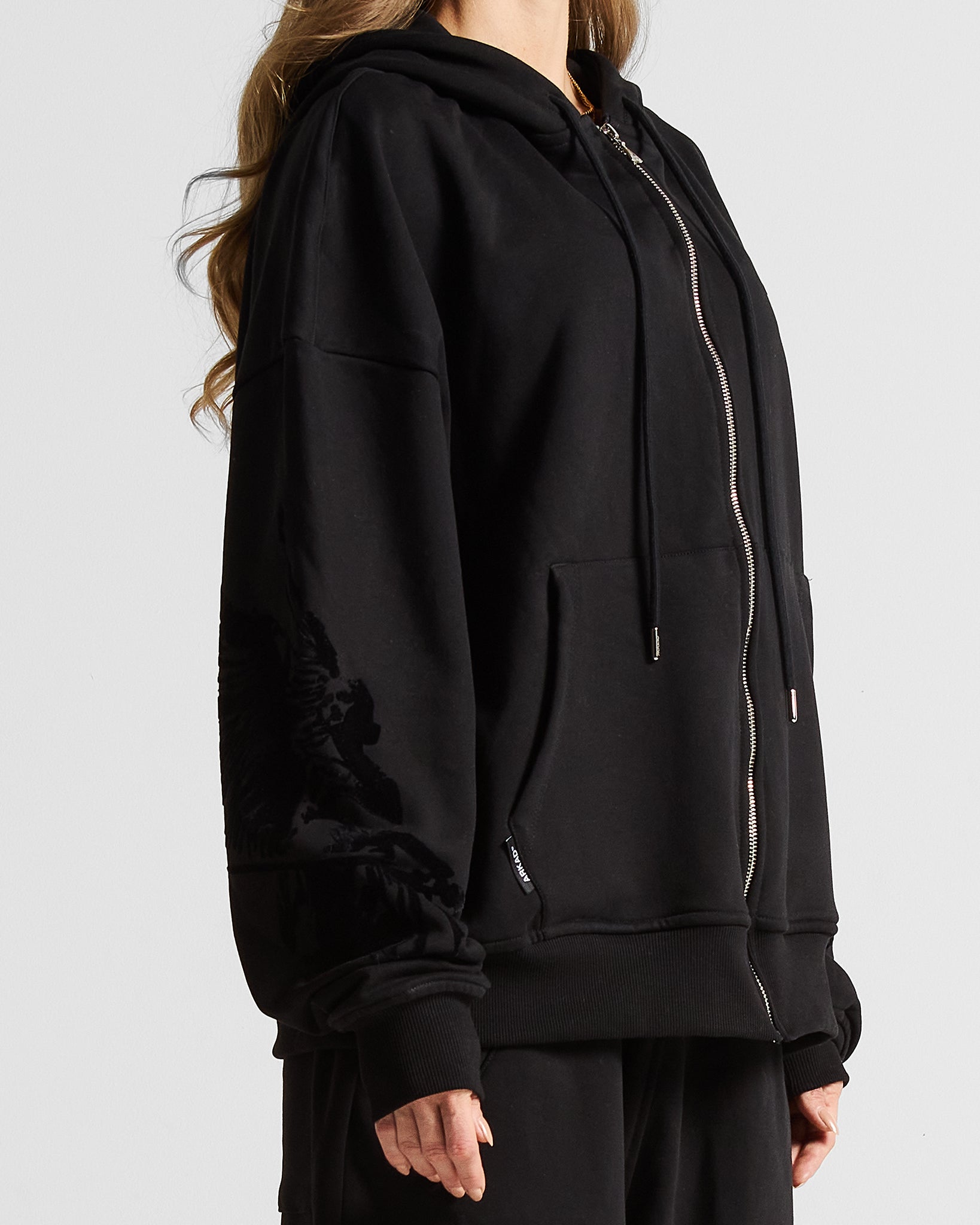 Black Jacket Hustler Velvet - Unisex