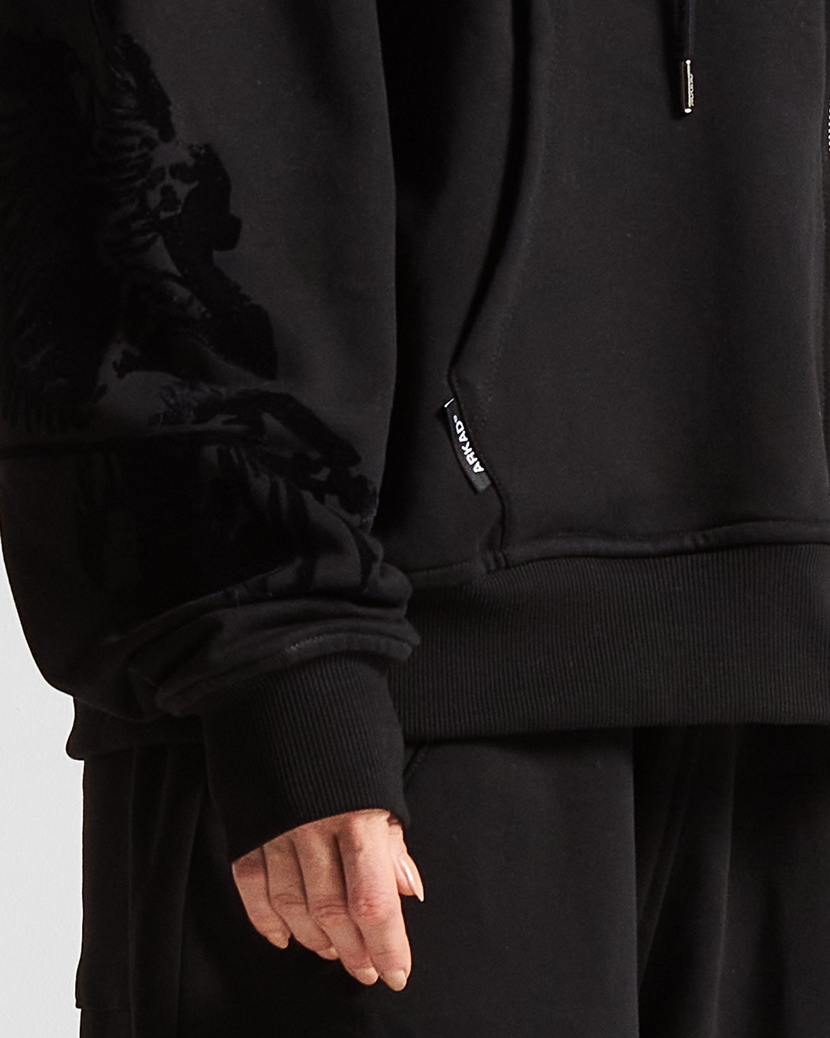 Black Jacket Hustler Velvet - Unisex