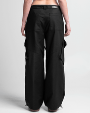 Tailored Cargo Negro Drill - Unisex