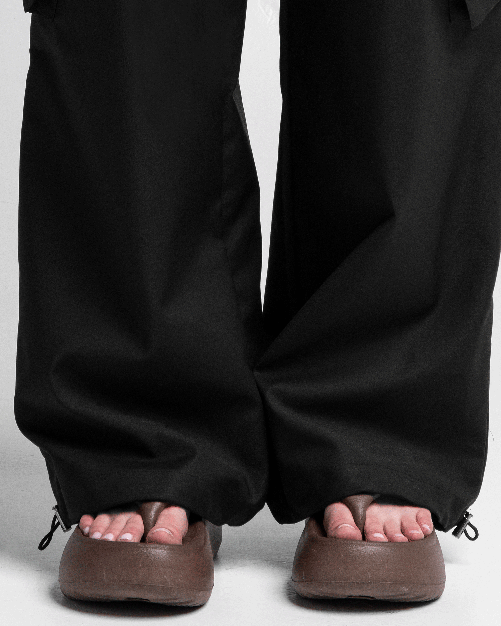 Tailored Cargo Negro Drill - Unisex