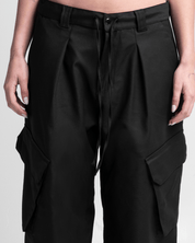 Tailored Cargo Negro Drill - Unisex