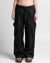 Tailored Cargo Negro Drill - Unisex