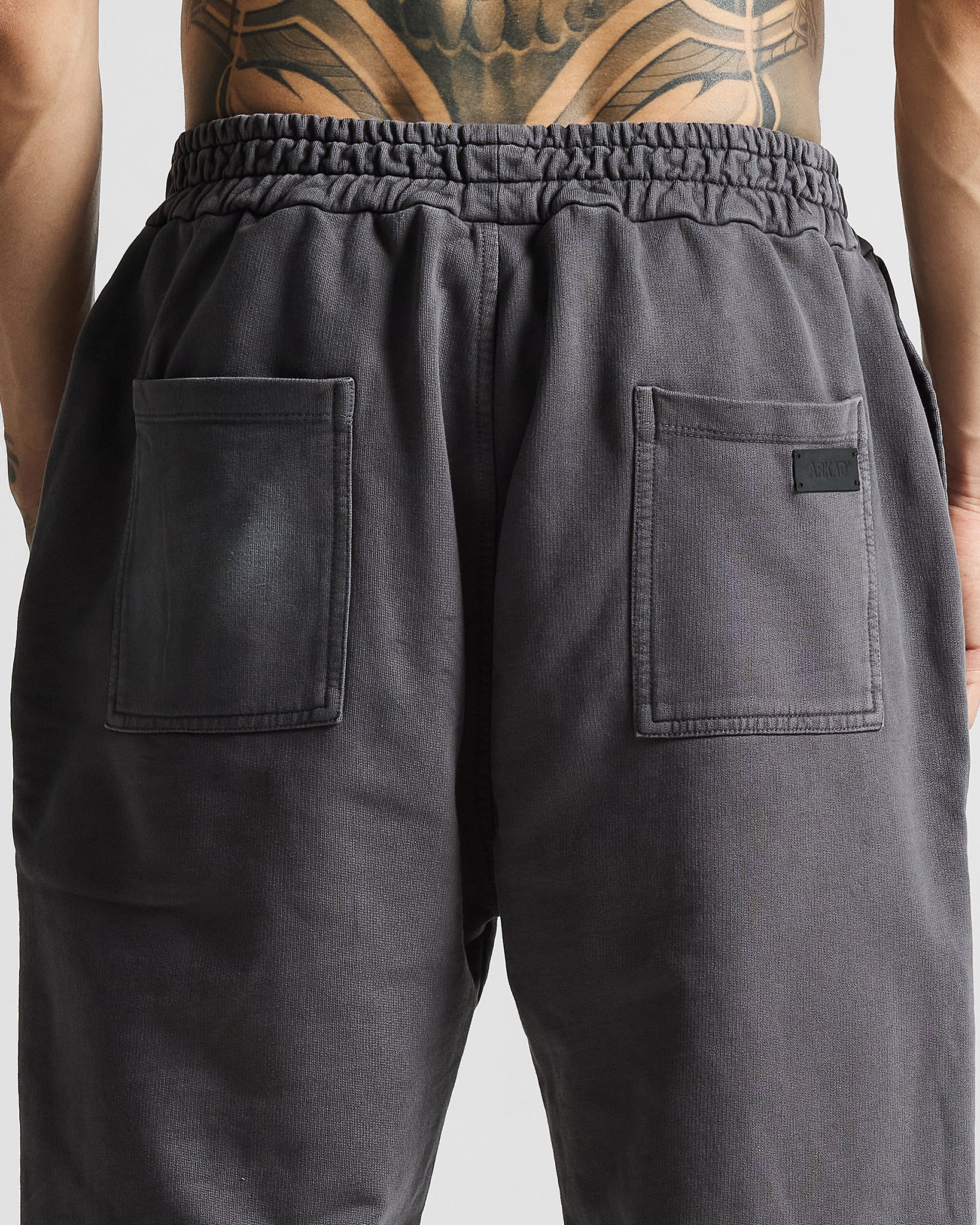 Washed Gray Sweatpant Hustler