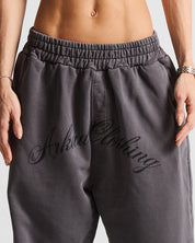 Washed Gray Sweatpant Hustler - Unisex