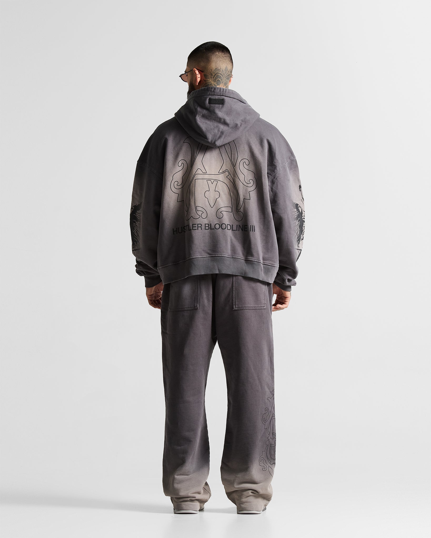 Washed Gray Sweatpant Hustler
