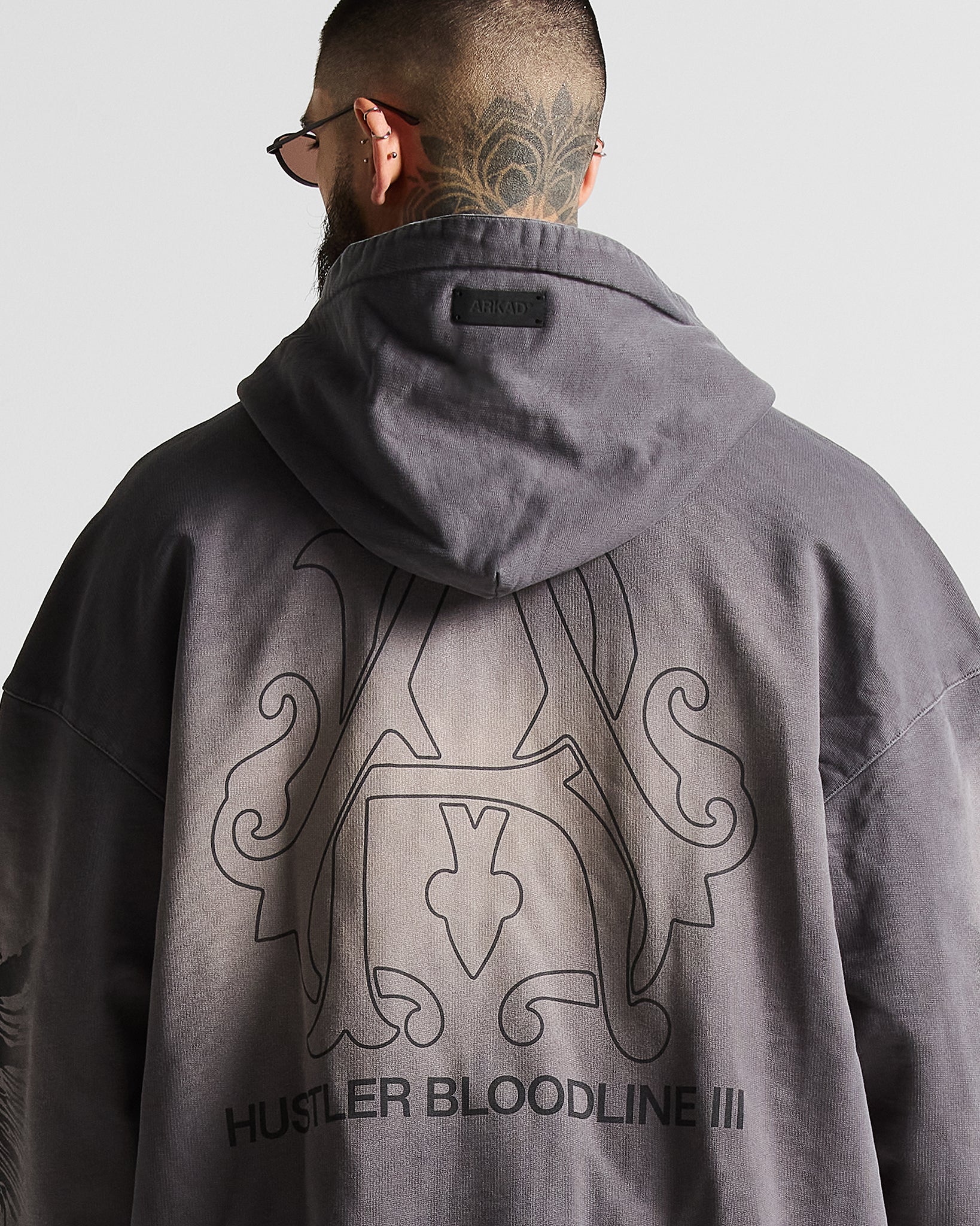 Washed Gray Jacket Hustler