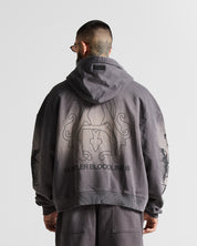 Washed Gray Jacket Hustler